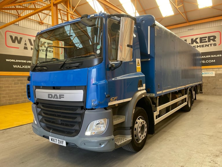 DAF CF330 *EURO 6*, 6X2 CURTAINSIDER/STEEL CARRIER - 2017 - MX17 DVF