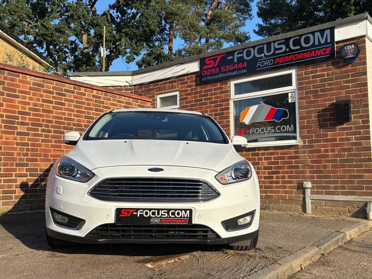 2017 Ford Focus 1.0T EcoBoost Titanium X Hatchback 5dr Petrol Manual. FSH  LOW