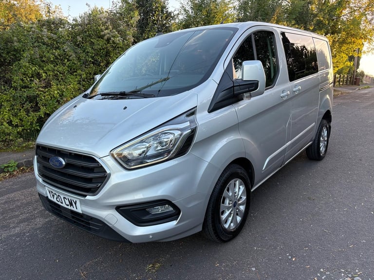 2020 Ford Transit Custom 2.0 320 EcoBlue Limited Crew Van L1 H1 Euro 6 (s/s) 5dr PANEL VAN Diesel...