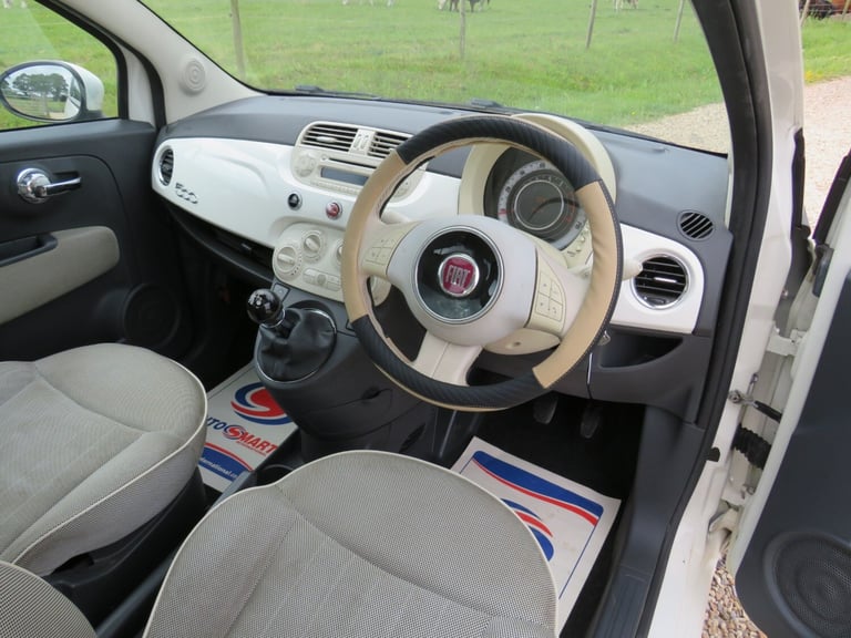 2010 Fiat 500 1.2 LOUNGE 3 DOOR HATCHBACK Petrol Manual