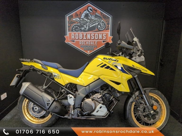 2021 21 Suzuki DL1050 XT One owner machine in the clasic Suzuki off road colo...