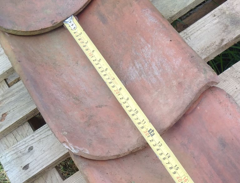 1100+ Reclaimed, handmade antique red clay 'Dutch' Pantiles