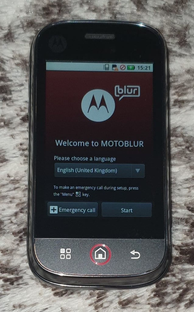 MOTOROLA Cliq Dext Slide Smartphone Mobile Phone Android QWERTY Keyboard WORKING
