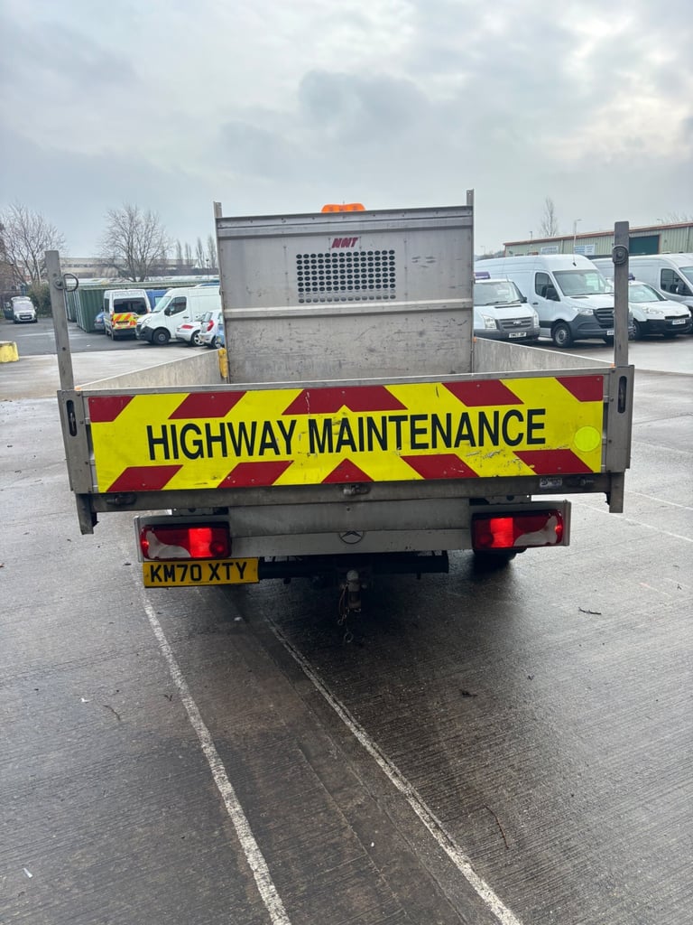 2012/70 MERCEDES SPRINTER DROPSIDE CREW CAB WHITE PICK UP 1 OWNER 