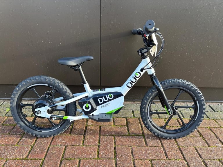DUO BIKES - DUO 16 MASTER - NEW KIDS ELECTRIC BALANCE BIKE - FOR KIDS AGE 5+