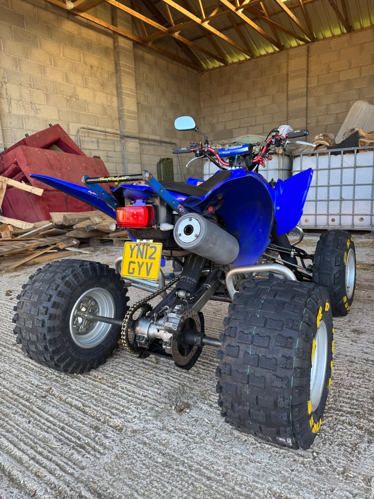 Yamaha raptor 250r road legal quad