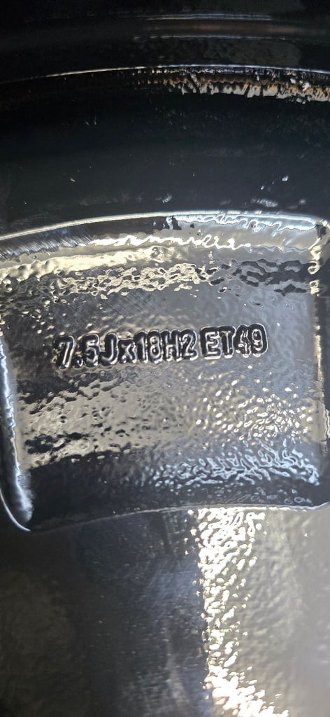 GENUINE VOLKSWAGEN 18" GOLF GTI AUSTIN ALLOY WHEELS 5x112 DIAMOND CUT 5G0-601-025-BDZZ