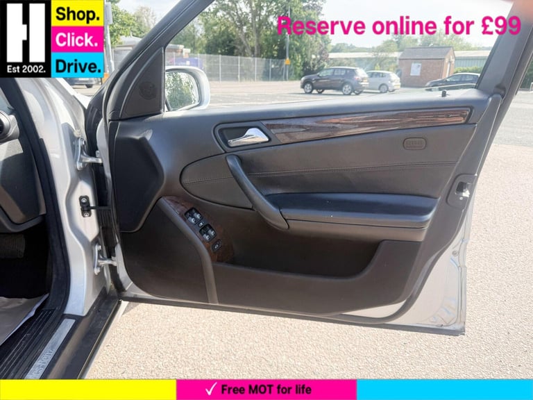  Mercedes-Benz C Class 1.8 C200 Kompressor Elegance SE 4dr Petrol Automatic