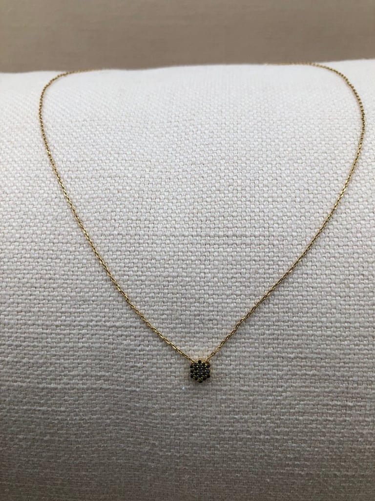 Accessorize Z collection gold plated chain and 'charm' ONO