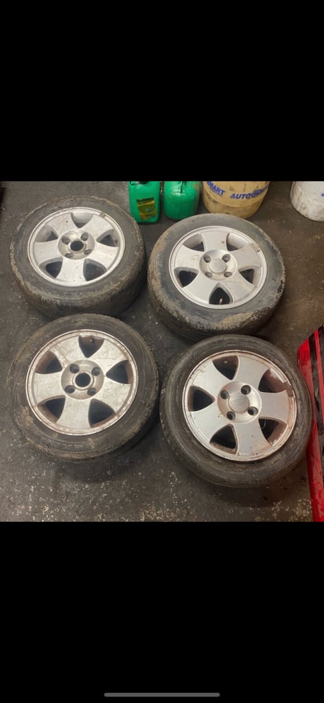image for Ford Fiesta Mk5 14” Alloy Wheels Set 4x108