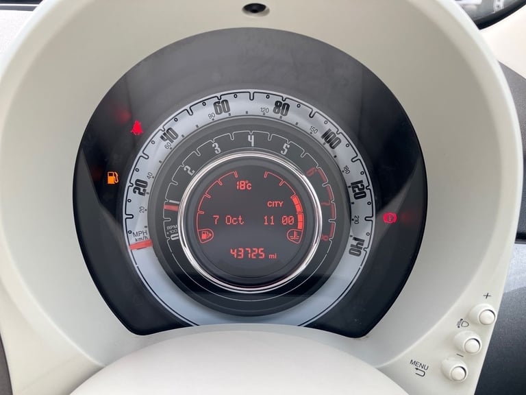 2019 Fiat 500 1.2 Lounge 3dr Hatchback PETROL Manual