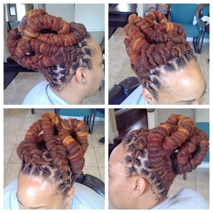Afro Caribbean Black hairdressing sisterlocks Hairdresser Dreadlocks locs Natural barber Men mobile
