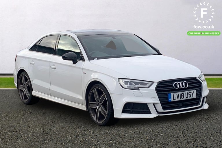 2018 Audi A3 1.5 TFSI Black Edition 4dr S Tronic Saloon PETROL Automatic