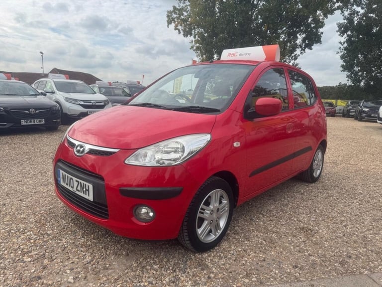 2010 Hyundai i10 1.2 Comfort 5dr HATCHBACK PETROL Manual
