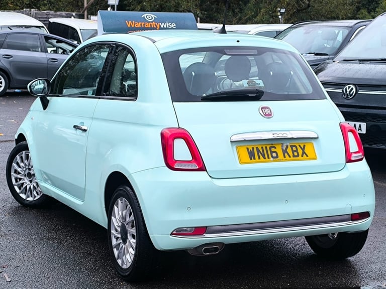2016 Fiat 500 1.2 Petrol Manual Lounge Sunroof 3dr Euro 6 Road Tax 20  ULEZ Free HATCHBACK Petrol...