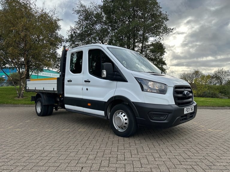 2022 Ford Transit 2.0 350 EcoBlue Leader Double Cab Tipper 4dr Diesel Manual RWD L3 Euro 6 (s Tip...