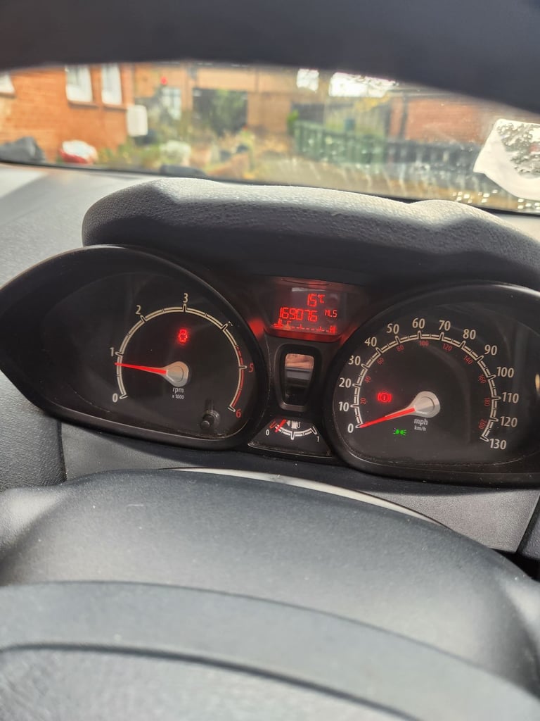 Mot oct 2026 Ford, FIESTA, Car Derived Van, 2012, Manual, 1560 (cc)