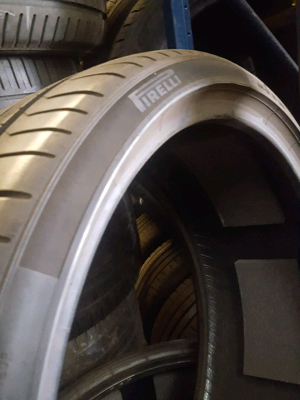 Matching set 285 30 22 XL pirelli tyres 7mm fitd n bal