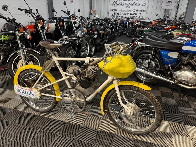 1975 Burdin Derny, Vintage Burdin Derny Cycle Pace Bike, V5