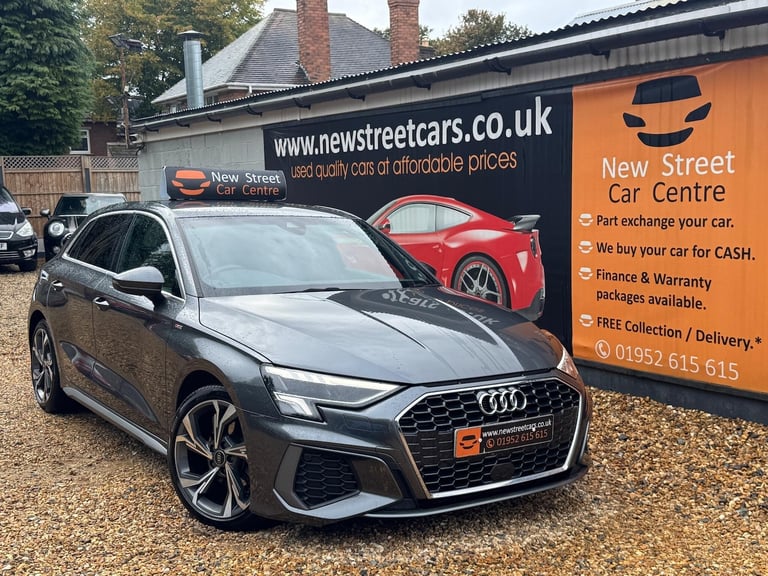 image for 2023 Audi A3 1.0 TFSI 30 S line Sportback Euro 6 (s/s) 5dr HATCHBACK Petrol Manual