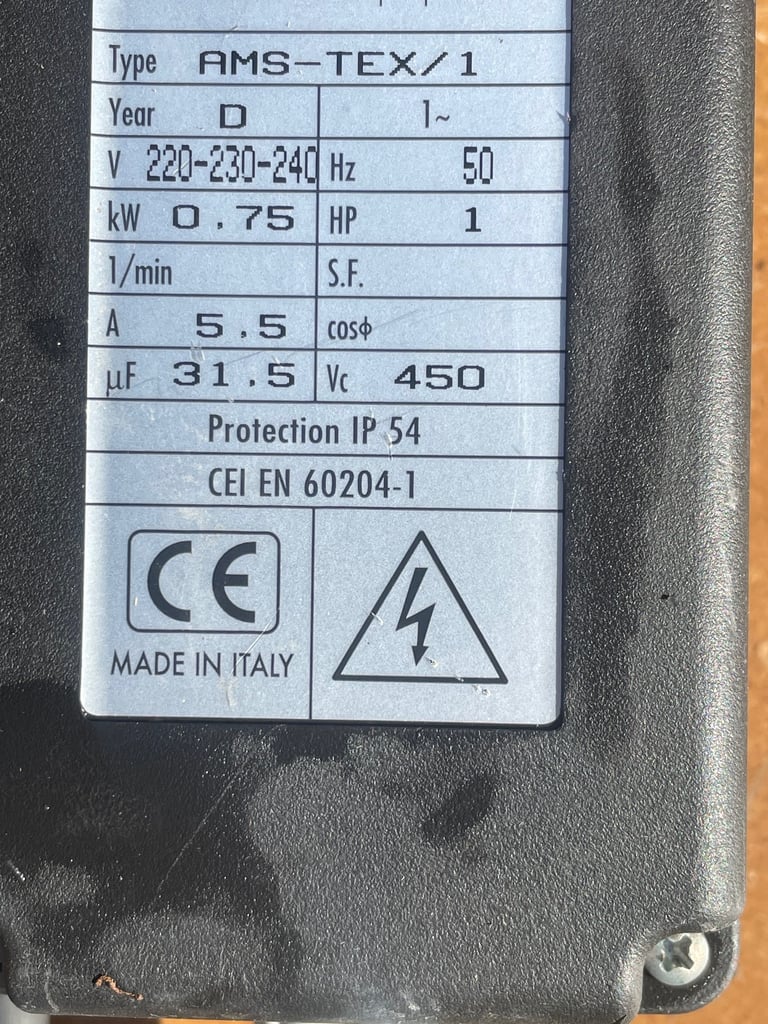 Effluent/ dirty water pump 