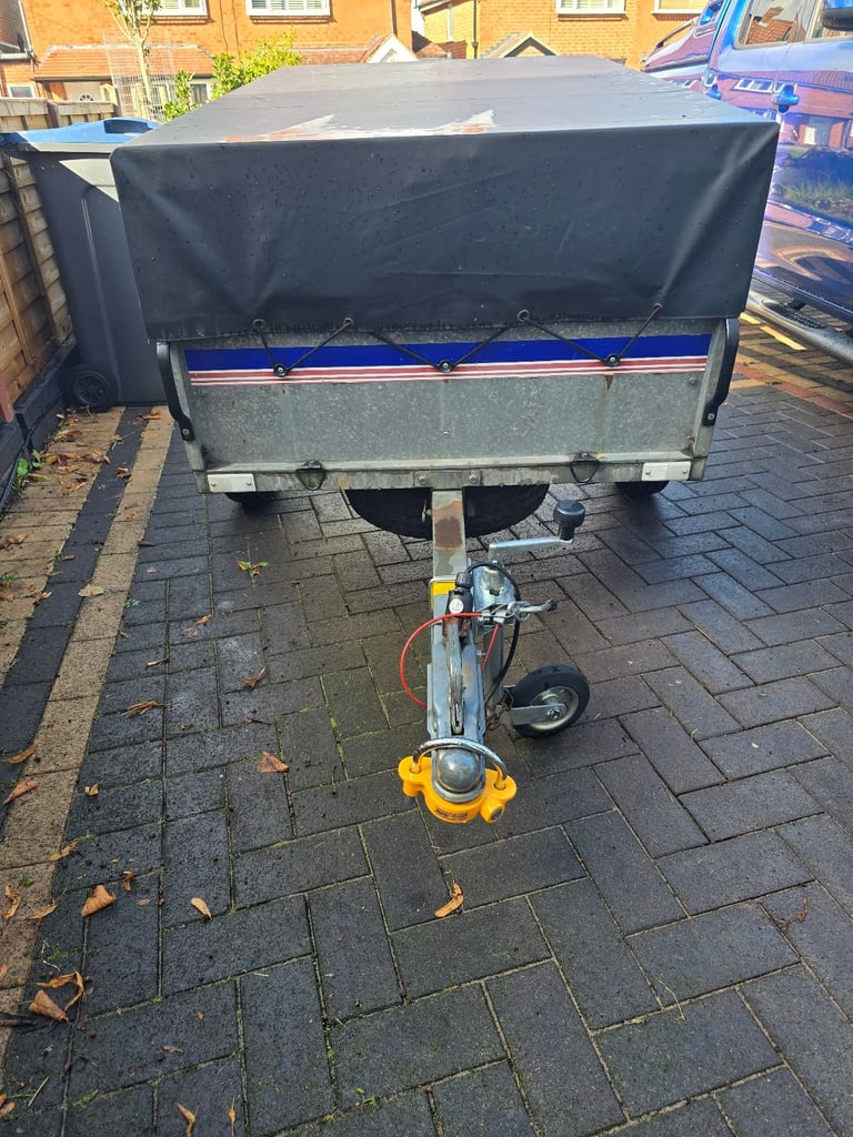 Ultimate camping off-grid galvanised trailer 5x3. With solar panel, powerpack, fully rebuilt