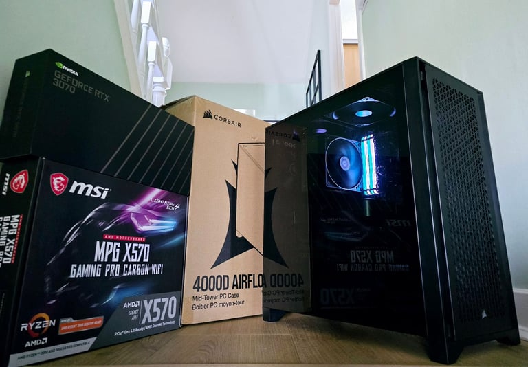 *SOLD* Ryzen 7 Gaming PC, RTX 3070, 32GB, 2TB, Wifi, BT, Corsair 4000D #usedpriceperformance
