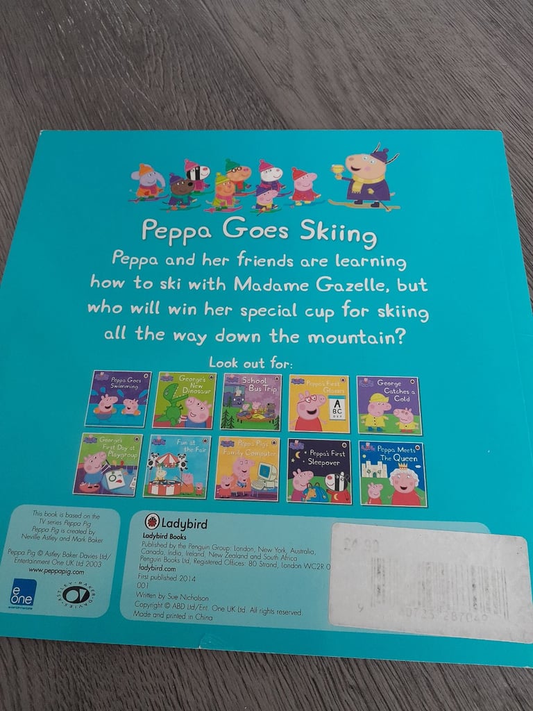 Children's Christmas books x5 Peppa Pig Farmyard Tales Santa Claus