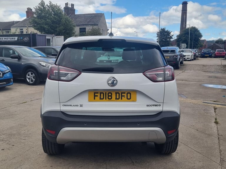 2018 Vauxhall Crossland X 1.6 Turbo D ecoTEC Elite Euro 6 (s/s) 5dr HATCHBACK Diesel Manual