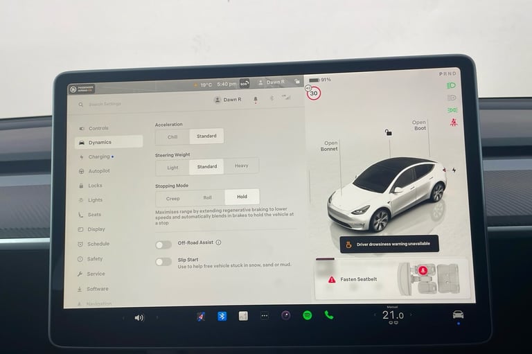  Tesla Model Y dual Motor Long Range Suv 5dr Electric Auto 4wde 384 Bhp Electric