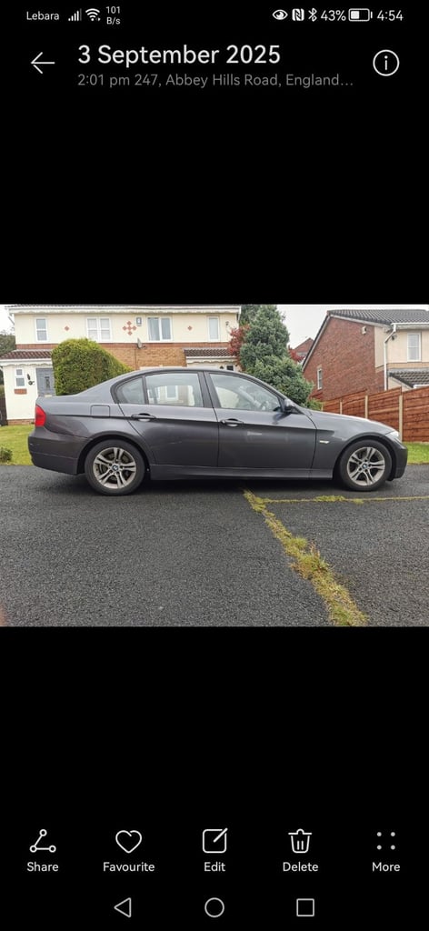 image for BMW, 3 SERIES, Saloon, 2008, Manual, 1995 (cc), 4 doors