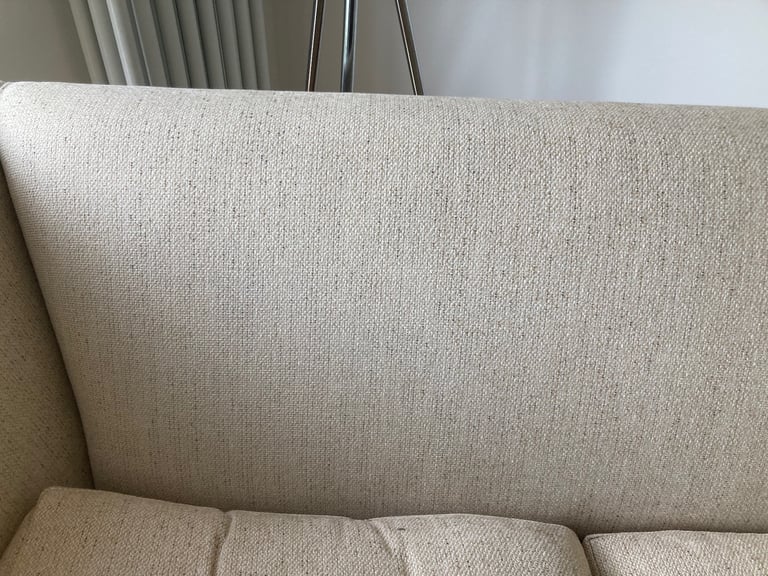 Natural two seater sofa 