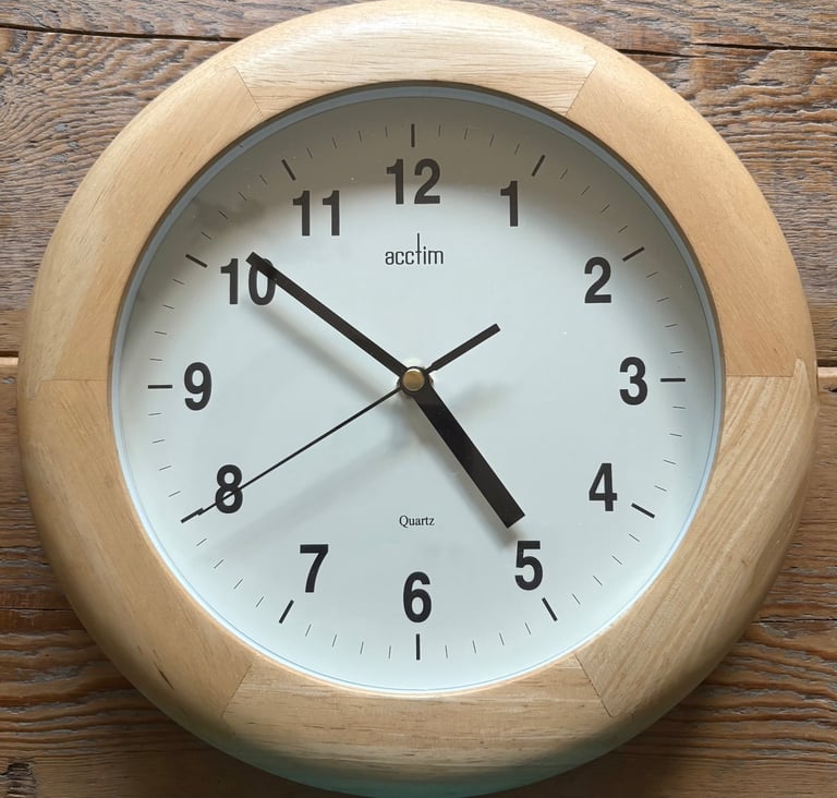 image for Small Wall Round Shape Clock 