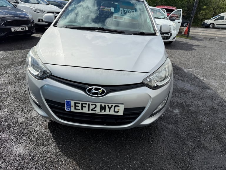2012 Hyundai i20 5 Door 1.3 Petrol 97,000 Miles MOT’d 31/1/26 , 2 Previous Owners
