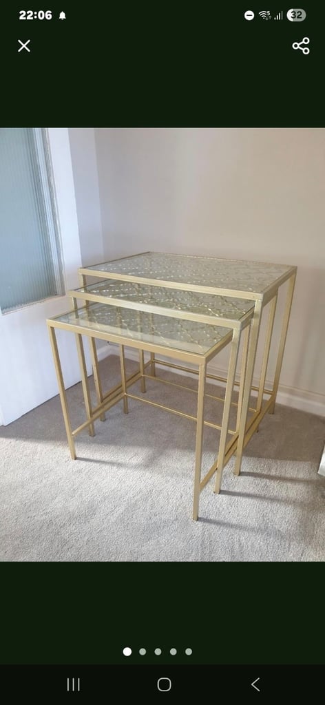 3 tier nest of tables 