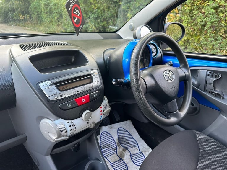 2009 Toyota AYGO 1.0 VVT-i Blue Euro 4 5dr HATCHBACK Petrol Manual
