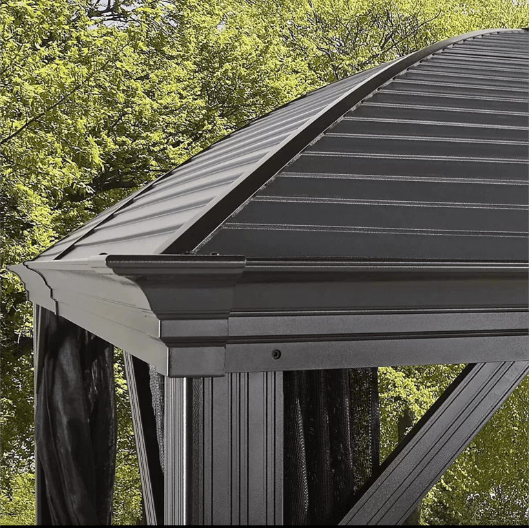 Gazebo Sojag Moreno 10ft x 16ft 2.89 x 4.74m Aluminium Frame Steel Roof 