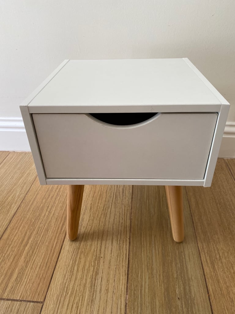 bedside table with drawer