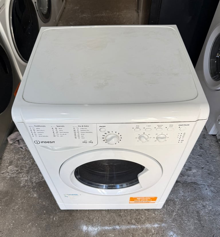 Indesit 6+5kg Washer Dryer Withh Free Deliveryy N Warranty 