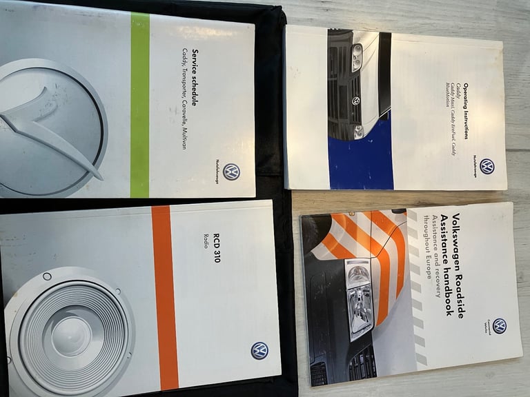 2010 VW caddy operators manuals