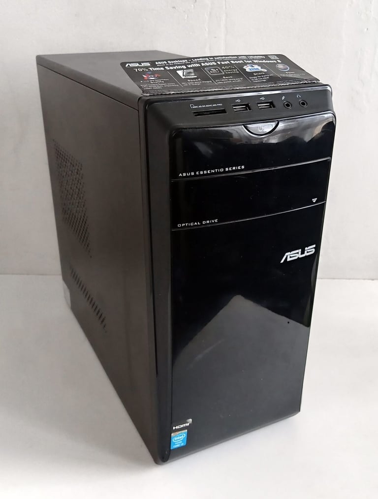 Gaming PC + 16 Games + R7 240 (i5, Fortnite, Red Dead, GTA 5, Silksong, Video Editing, Computer, PC