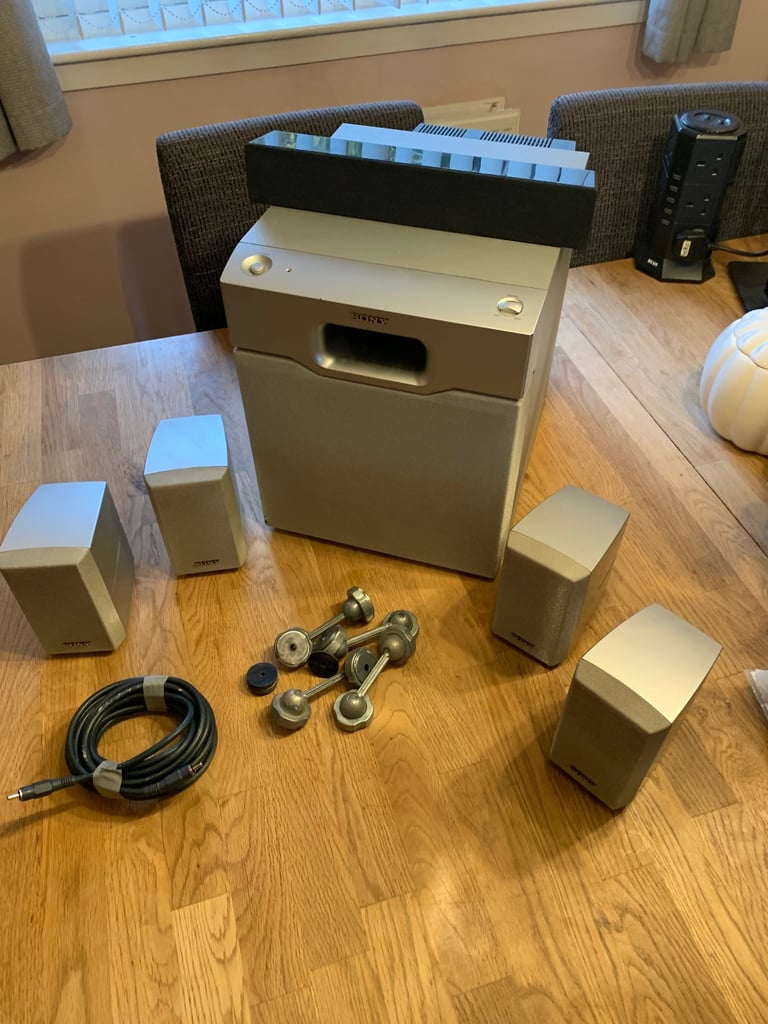 Sony sub and speakers