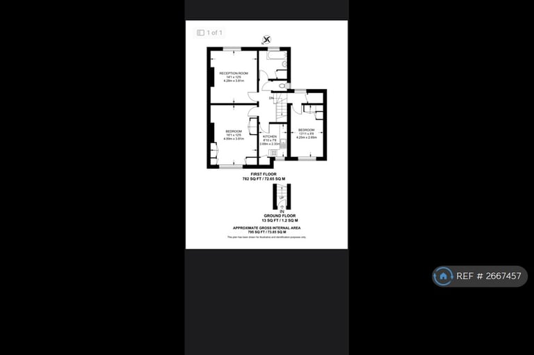 2 bedroom flat in London, London, SW18 (2 bed) (#2667457)