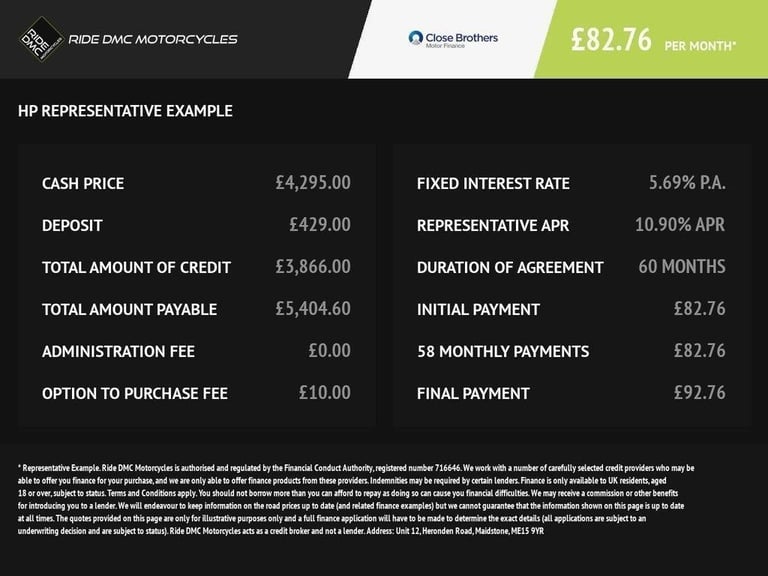 SUZUKI GSX-S1000 ABS 16 - YOSHIMURA EXHAUST -TAIL TIDY - LOVELY BIKE.