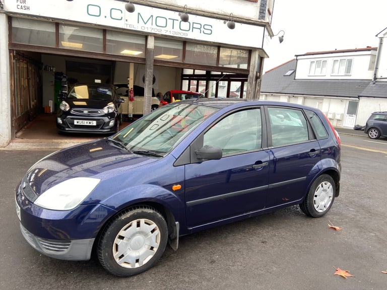 2003 Ford Fiesta 1.4LX Petrol 5-Door Met Blue ULEZ free