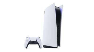 PlayStation 5 (disk edition) with control 