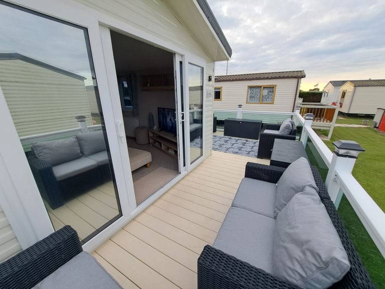 8 berth 2021 willerby malton 3 bedroom caravan Ingoldmells skegness for sale