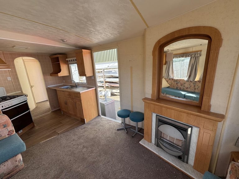 Cheap 28x10ft 2 Bed Static Caravan - Offsite Sale for Private/Own Land, Farms