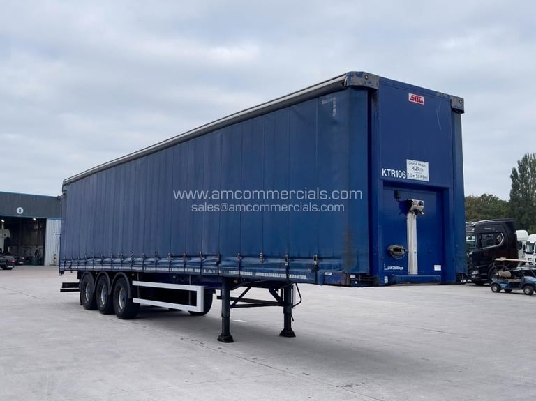 SDC 4290MM TRI AXLE CURTAINSIDE TRAILER 