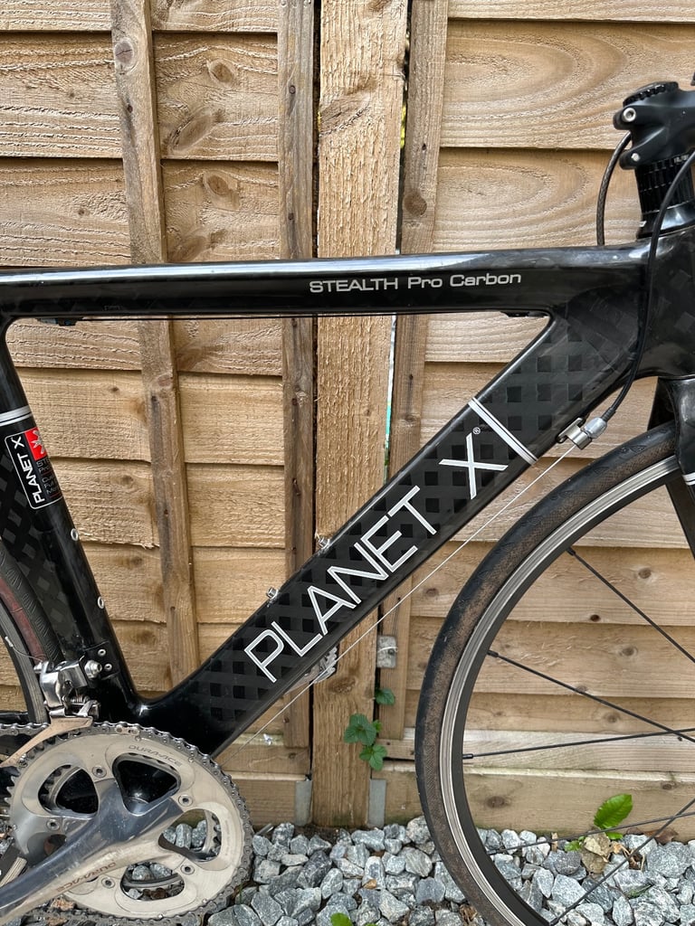 Planet X Stealth Pro Carbon TT Time Trial Road Bike 